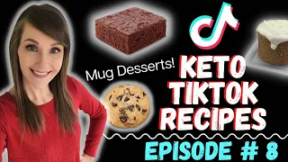 TikTok Keto Recipes Part 8🍪Sugar Free/Low Carb