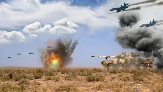 UKRAINE BRUTAL ATTACK ! Ukrainian Fighter Jets Shoot Down 3 Russian Helicopters - ARMA