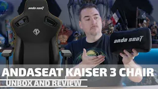 AndaSeat Kaiser 3 Unboxing and Review [Gaming Trend]