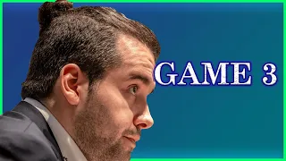 Nepomniachtchi - Carlsen | Game 3 | World Championship Match 2021