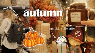 Autumn is coming 🍂 fall decor 2023, pumpkin spice latte recipe, my reading plans, movie recs & more