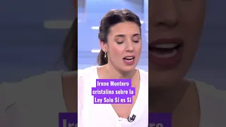 Irene Montero: “Vamos a proteger el consentimiento” 📺 #LeySoloSíesSí #podemos