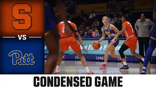 Syracuse vs. Pitt Condensed Game | 2022-23 ACC Women’s Basketball
