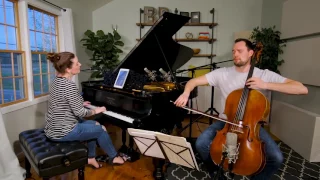 Sidnei Dal Poggetto Cunha * Billy Joel Piano Man Cello * Piano Cover Brooklyn Duo