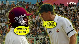 Glenn McGrath vs Ramnaresh Sarwan Ft. Highest P'ship In 4th Innings Of Test  #westindiesvsaustralia