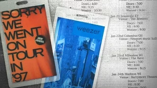 We Opened For Weezer - Nerf Herder lyric video