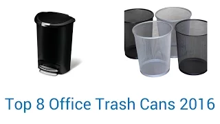 8 Best Office Trash Cans 2016