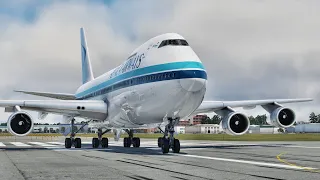 Flying a 1970’s Boeing 747 on the VATSIM Network | Real 737 Pilot LIVE | Bordeaux – Tenerife North
