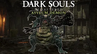 Asylum Demon NG+7 - Boss Fight - Dark Souls Remastered