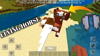 How to get flying horse in (Minecraft beta , Minecraft java , Minecraft pocket edition) 2020