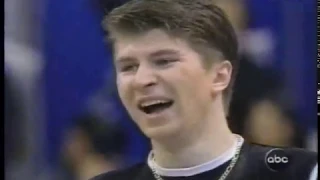 Aleksei Yagudin Алексей Ягудин (RUS) - 1999 World Figure Skating Championships, Men's LP (US, ABC)