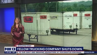 Yellow Trucking Company shuts down