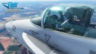 Microsoft Flight Simulator | First F/A-18 Fighter Jet Has Surfaced