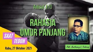 Saat Teduh: Amsal 4:10, Rahasia Umur Panjang (Renungan Pagi)