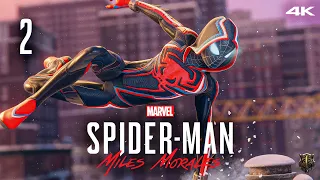 Прохождение Marvel Spider-Man Miles Morales / Только сюжет / Эпизод 2 - Подполье [4K] #2