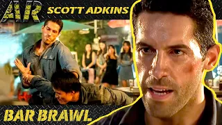 SCOTT ADKINS Drunken Brawl | NINJA SHADOW OF A TEAR (2013)