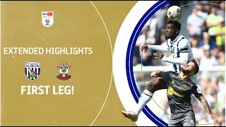 FIRST LEG! | West Bromwich Albion v Southampton extended highlights