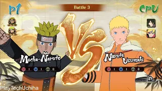 MECHA–NARUTO AND NARUTO ,,VS,, HOKAGE NARUTO/SASUKE AND BORUTO