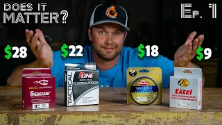 Which brand of FLUOROCARBON is the strongest (SURPRISING RESULTS) | DOES IT MATTER?