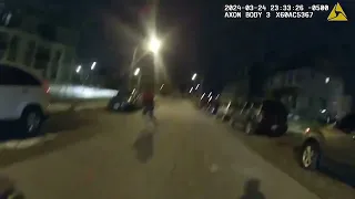 Bodycam video of the foot chase, shootout between Marquis Little and Milwaukee Police