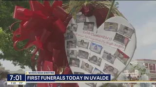 First funerals being held for Uvalde school shooting victims