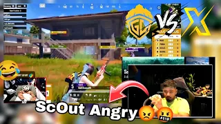 ScOut Angry on Team Mates😡| TX Vs Godl🔥