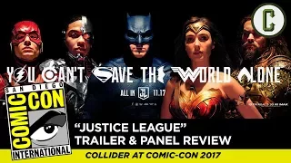 Justice League Trailer & Panel Review - Comic-Con SDCC 2017