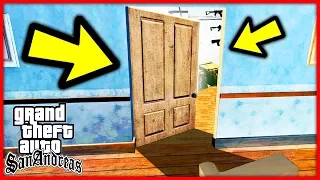 СЕКРЕТНАЯ КОМНАТА В ДОМЕ СИДЖЕЯ GTA SAN ANDREAS !!! ЧТО ТАМ ???