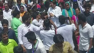 YSRCP MLA Jogi Ramesh Participated in local Body Election Nomination || Vijayawada