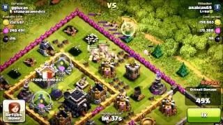 Crazy COC Raids! 847 329 loot!