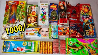 Diwali Stash 2020 Under 1000/- RS | Diwali Fireworks Stash | Firecracker Stash | Cracker Stash 2020