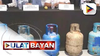 DOE, ipinakita sa publiko ang mga tangke ng LPG na bawal sa ilalim ng LPG law