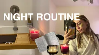 my college night routine (productive & relaxing)