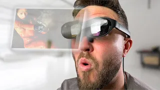 220” TV on your head! - Nreal Light AR glasses! 👓🤯