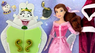 Princess Belle Wardrobe Play Set Doll Review & Unboxing (Beauty and the Beast)