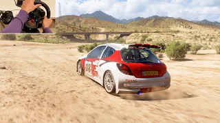 Forza Horizon 5 - PEUGEOT 207S  (Steering Wheel + Shifter) Gameplay