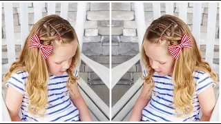 4th of July Star Hairstyle