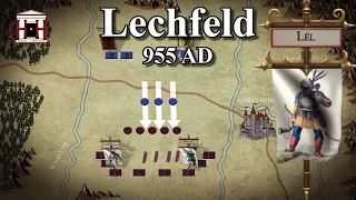 The Battle of Lechfeld, 955 AD ⚔️