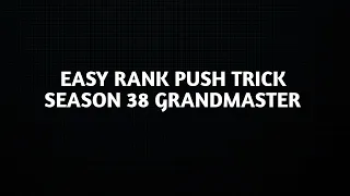 HOW TO REGION TOP IN BR RANK SEASON 38😳GRANDMASTER TIPS AND TRICKS || 10X FASTER RANK PUSHING TRICK💯