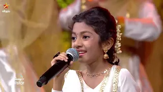 Unnai Kaanadhu Naan 😍 Song by #MeghnaSumesh | Super Singer Junior 9 | Episode Preview