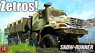 SnowRunner: MERCEDES ZETROS! Multi-Purpose BEAST!