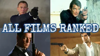 All 25 James Bond Films Ranked