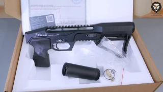 Пневматическая винтовка EDgun Леший 5.5 мм черный (350 мм, Удлиненная) видео обзор 4к
