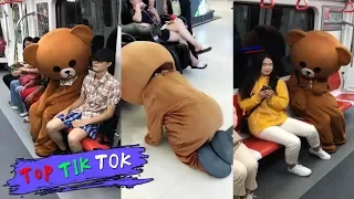 This bear is so cheap，TRY NOT TO LAUGH  !  Top Tik Tok memes in China,2018 P62