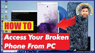 HOW TO ACCESS YOUR BROKEN PHONE FROM PC 2024 / How to Access Android Phone with Dead Screen