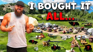 I Found The Ultimate Garage Sale of Vehicles and Equipment and BOUGHT IT ALL