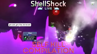 ShellShock Live: Insane Self-Elimination Compilation