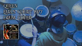 White Man - Queen Live At Earls Court 1977 - Drum Cover