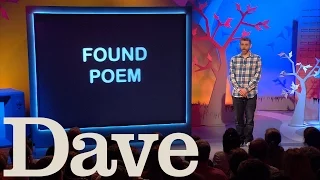 Dave Gorman Modern Life is Goodish | Found Poem - Metrification | Dave (S3E7)