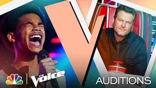 Cam Anthony's Smooth Performance of Sam Smith's "Lay Me Down" - The Voice Blind Auditions 2021